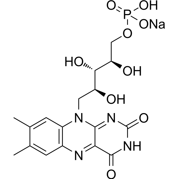 Riboflavin sodium phosphate