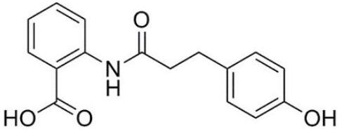 Hydroxyphenyl Propamidobenzoic Acid